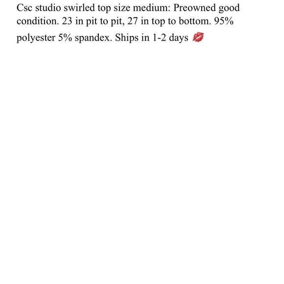 ❤️2/$15 or 3/$21❤️ CSC Studios Retro Swirled Long Sleeve Top, Size XS - Picture 13 of 13